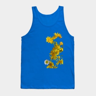 Fun Summer inspired Holiday chamomile flowers Tank Top